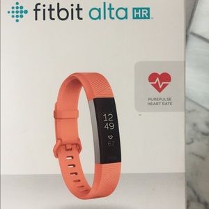 Fit Bit Alta HR Coral Band size SM NIB Sealed